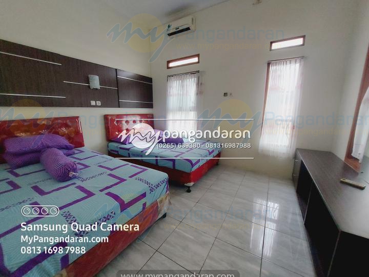  Tampilan kamar tidur Pondok MB Pangandaran