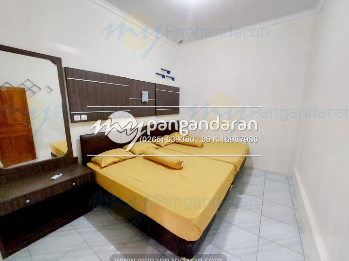  Tampilan kamar pondok MB pangandaran